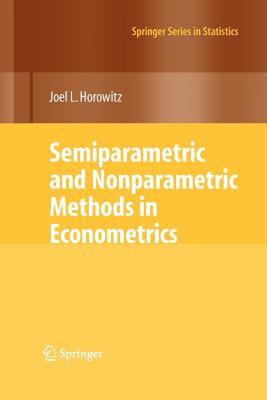 【预售】Semiparametric and Nonparametric Methods in