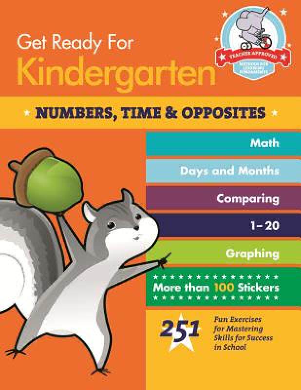 【预售】Get Ready for Kindergarten: Numbers, Time