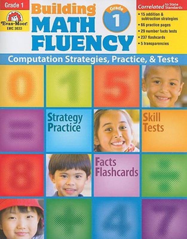 【预售】Building Math Fluency, Grade 1