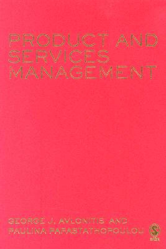 【预售】Product and Services Management