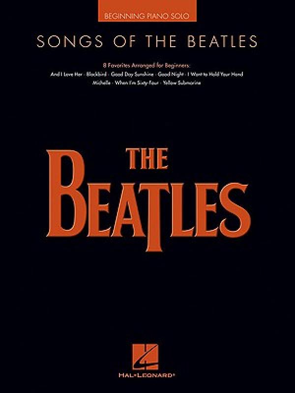 【预售】songs of the beatles: beginning piano solo