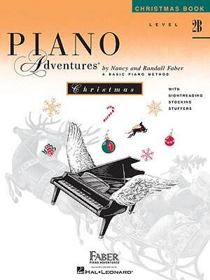 2B级圣诞曲集 菲伯尔钢琴基础教程 英文原版 Piano Adventures, Level 2B, Christmas Book