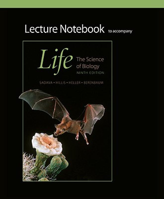 【预售】Life, Lecture Notebook: The Science of Biology