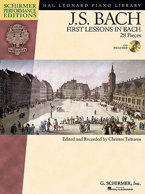 【预售】J.S. Bach: First Lessons in Bach: 28 Pieces [With CD