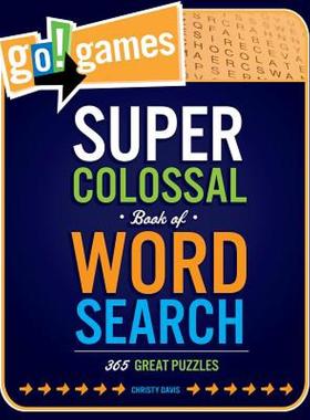【预售】Go!games Super Colossal Book of Word Search: 365