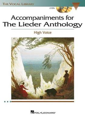 【预售】Accompaniments for the Lieder Anthology: High Voice