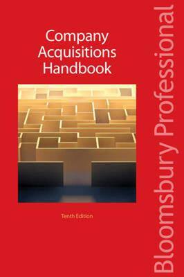 【预售】Company Acquisitions Handbook: Tenth Edition