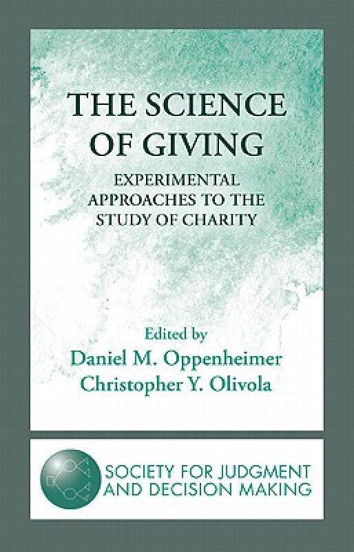 【预售】the science of giving: experimental approaches to