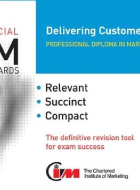 【预售】CIM Revision Cards: Delivering Customer Value