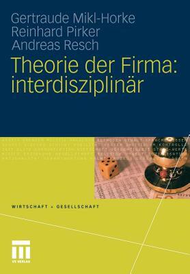 【预售】Theorie Der Firma: Interdisziplinar