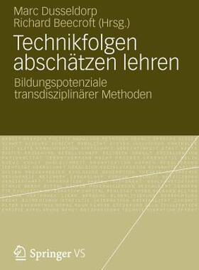 【预售】Technikfolgen Abschatzen Lehren: Bildungspotenziale