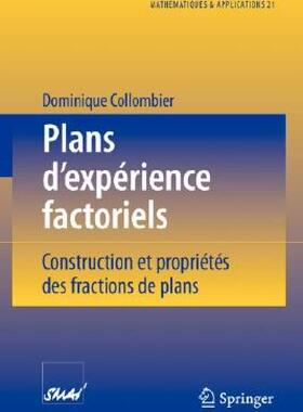 【预售】Plans D'Experience Factoriels: Construction Et