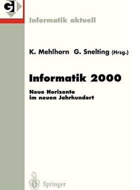 【预售】Informatik 2000: Neue Horizonte Im Neuen Jahrhundert