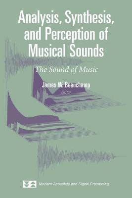 【预售】Analysis, Synthesis, and Perception of Musical