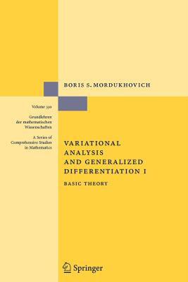 【预售】Variational Analysis and Generalized Differentiation