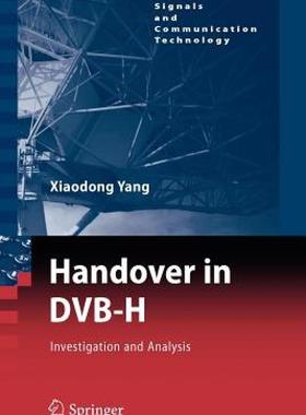 【预售】Handover in Dvb-H: Investigations and Analysis