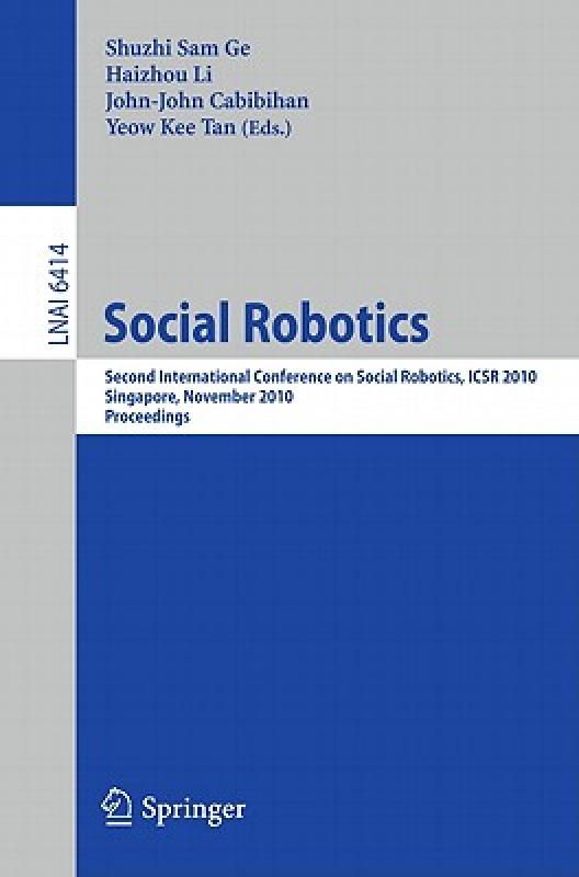【预售】Social Robotics