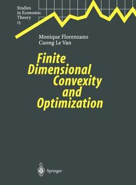 【预售】Finite Dimensional Convexity and Optimization