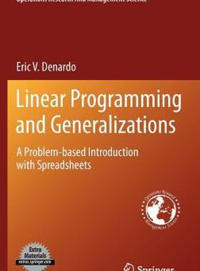 【预售】Linear Programming and Generalizations: A