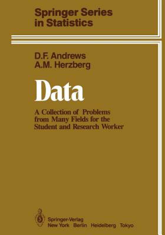 【预售】Data: A Collection of Problems from Many Fields for