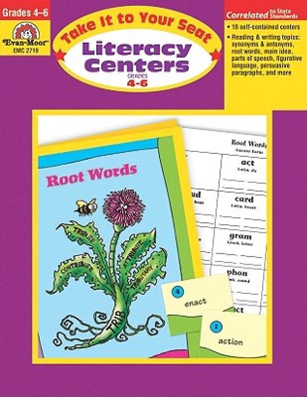 【预售】Literacy Centers, Grades 4-6