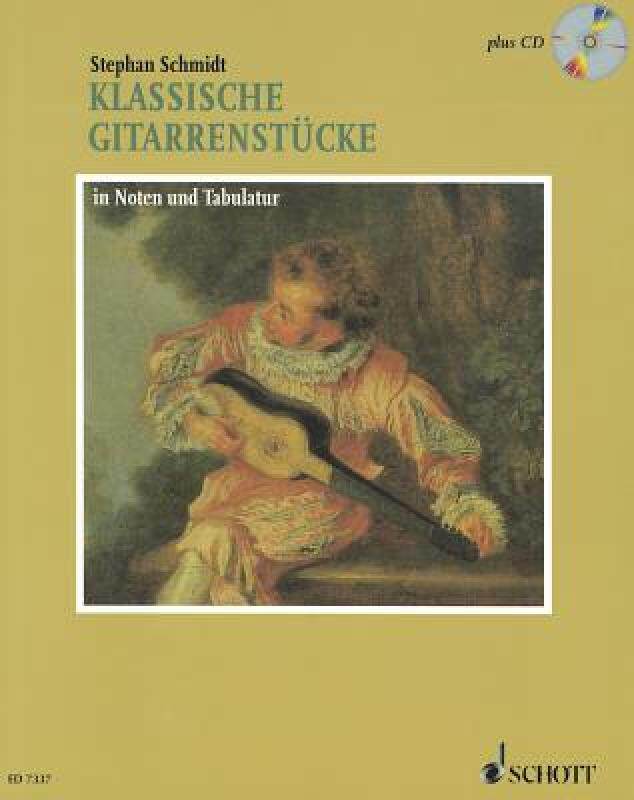 【预售】Klassische Gitarrenstucke: In Noten Und Tabulatur