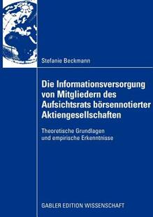 【预售】Die Informationsversorgung Von Mitgliedern Des