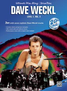 【预售】Ultimate Play-Along Drum Trax Dave Weckl, Level 1