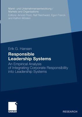 【预售】Responsible Leadership Systems: An Empirical