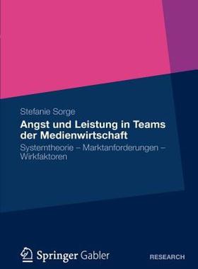 【预售】Angst Und Leistung in Teams Der Medienwirtschaft: