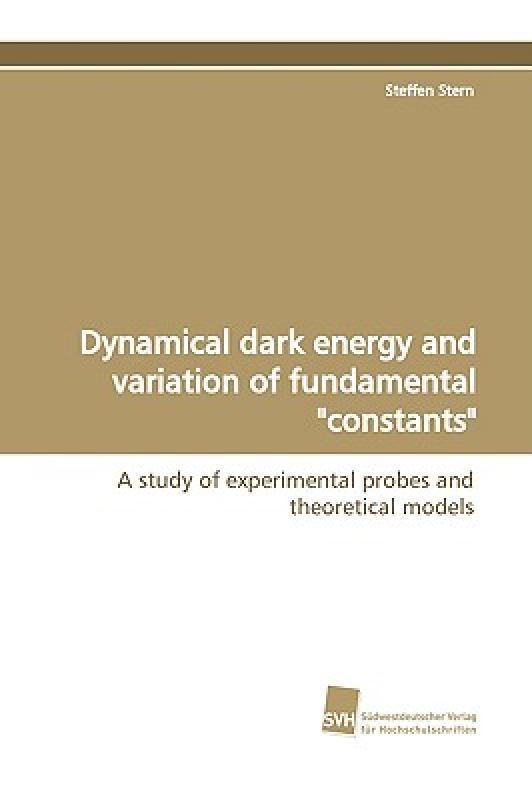 【预售】Dynamical Dark Energy and Variation of Fundamental