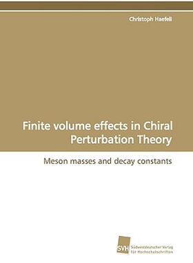 【预售】Finite Volume Effects in Chiral Perturbation Theory