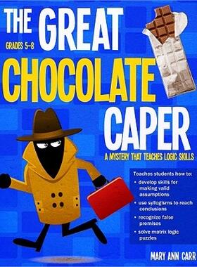 【预售】The Great Chocolate Caper, Grades 5-8: A Mystery