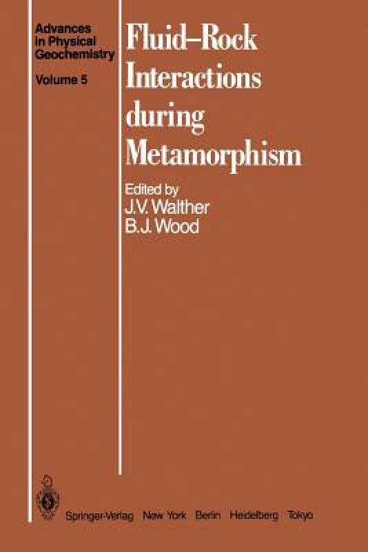【预售】fluid rock interactions during metamorphism