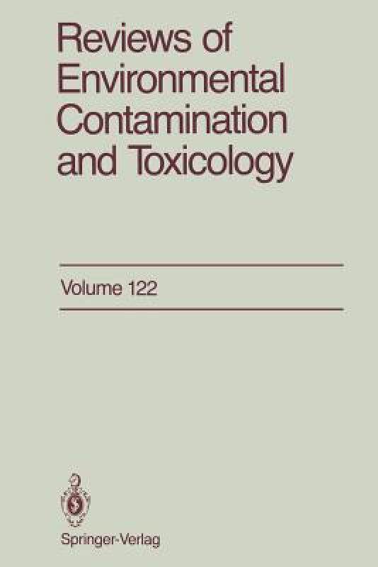 【预售】Reviews of Environmental Contamination and
