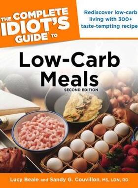 【预售】The Complete Idiot's Guide to Low-Carb Meals
