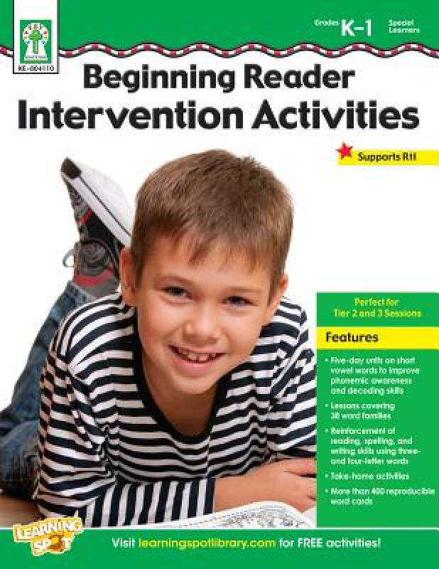 【预售】Beginning Reader Intervention Activities