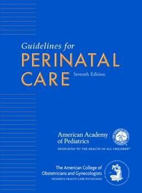 【预售】Guidelines for Perinatal Care