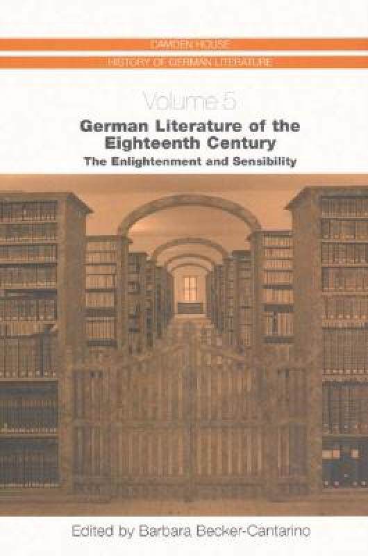 【预售】German Literature of the Eighteenth Century: The
