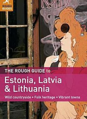 【预售】The Rough Guide to Estonia, Latvia & Lithuania