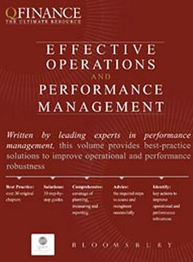 【预售】Effective Operations and Performance Management