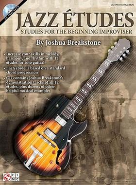 【预售】Jazz Etudes: Studies for the Beginning Improviser
