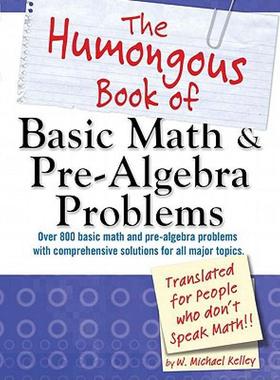 【预售】The Humongous Book of Basic Math & Pre-Algebra