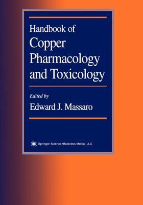 【预售】Handbook of Copper Pharmacology and Toxicology