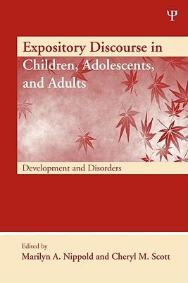 【预售】Expository Discourse in Children, Adolescents, and