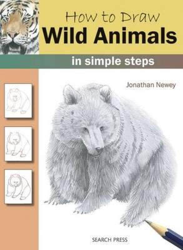 【预售】How to Draw Wild Animals in Simple Steps