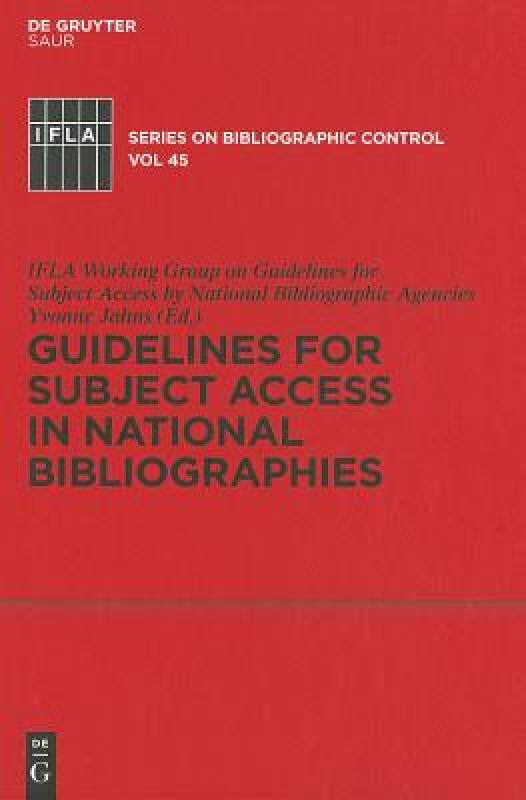 【预售】Guidelines for Subject Access in National
