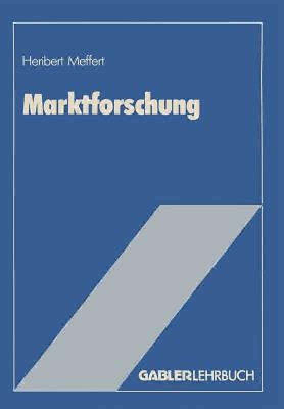【预售】Marktforschung: Grundriss Mit Fallstudien