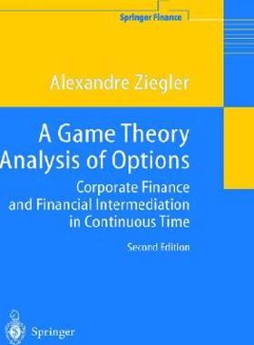 【预售】A Game Theory Analysis of Options: Corporate Finance