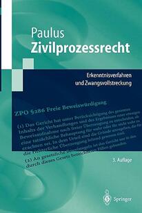 【预订】Zivilprozessrecht (3., Berarb. U. Aktualisierte)